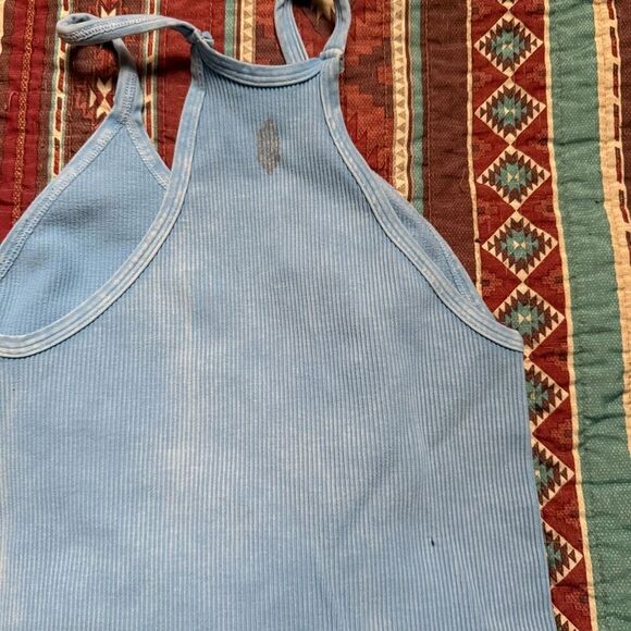 FP Movement Blue Tank Top M/L - Picture 3 of 4